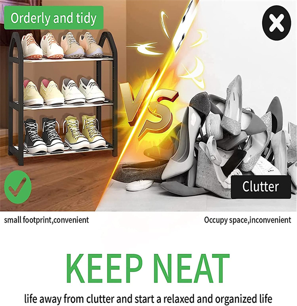 shoe rack without cover
